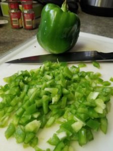 Stuffed Green Pepper Soup peppers